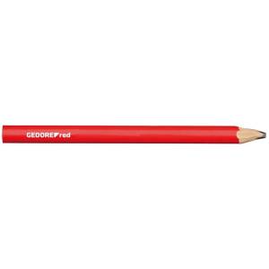Gedore Red Pencil 175mm long oval red 12pcs