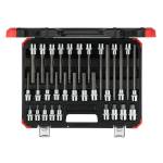 Gedore Red 1/2" Drive hex Screwdriver bit socket set 30pcs