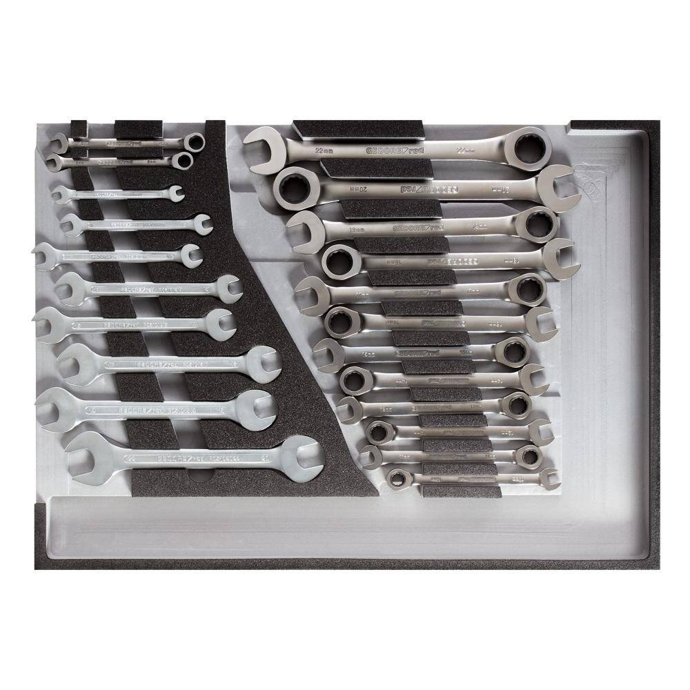 Gedore Red Tool set 3xCT-modules 129pcs
