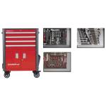 Gedore Red Wingman Tool Trolley with Tool set 129pcs