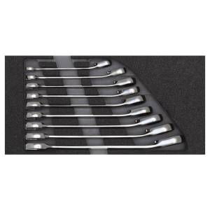 Gedore Red Ratchet Spanner set in module 9pcs