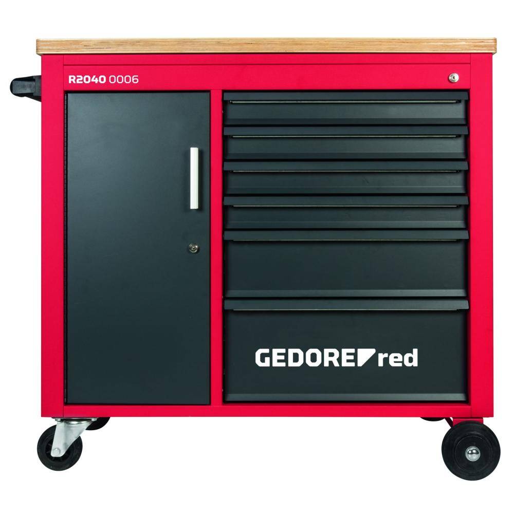 Gedore Red Mechain Tool trolley 6 drawers 988x431x935
