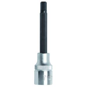 Gedore Red 1/2" Drive Screwdriver bit socket, Long 7mm