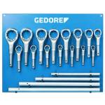 Gedore 6049250 (Series 2 ATM) Single ended ring spanner set 19 pcs 24-85 mm