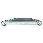 Gedore 6062000 (Series 4-12) Flat ring spanner set 12 pcs 6-32 mm