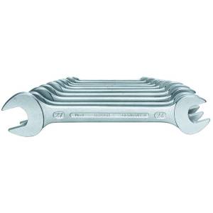 Gedore 6077540 (Series 6-10) Double open ended spanner set 10 pcs 6-27 mm