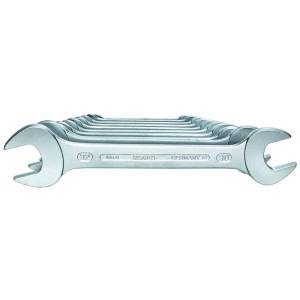 Gedore 6077620 (Series 6-100) Double open ended spanner set 10 pcs 6-32 mm