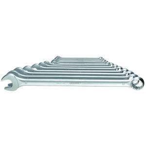 Gedore 6095950 (Series 7 XL-012) Combination spanner set, extra long, 12 pcs 10-32 mm