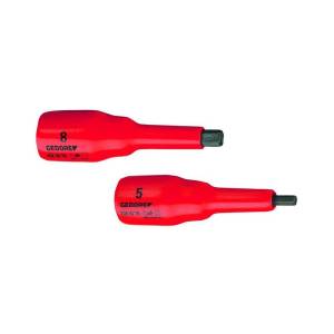Gedore 6124480 (Series VDE IN19 5) VDE Screwdriver bit socket 1/2" 5 mm