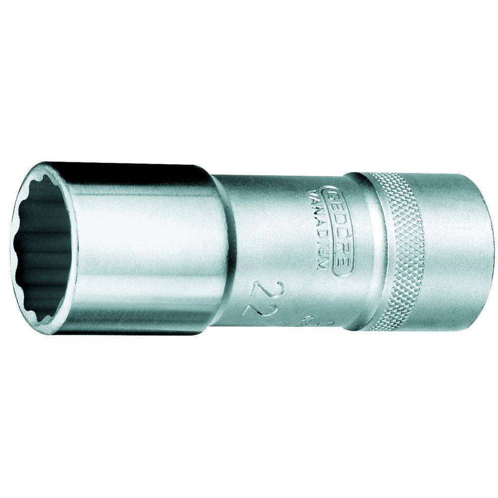 Gedore 6140760 (Series D19L 24) Socket 1/2", long 24 mm