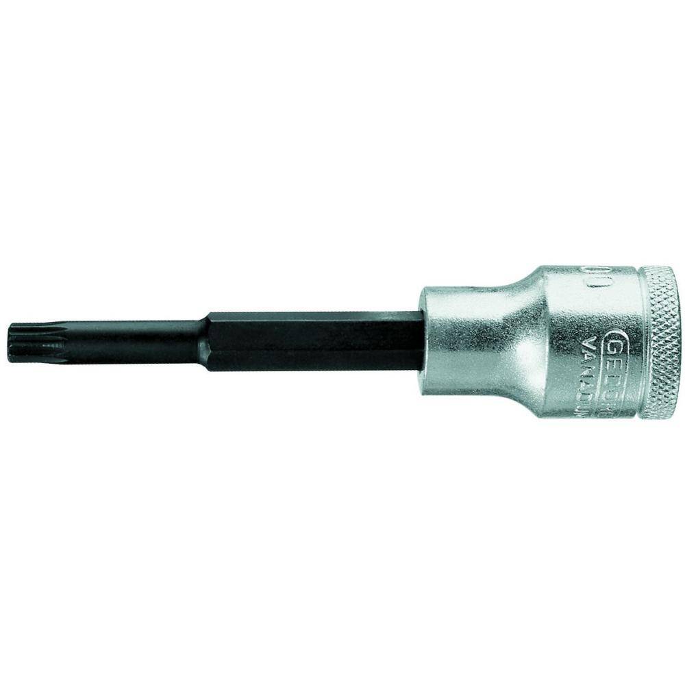 Gedore 6159350 (Series INX19 L 8-100) Screwdriver bit socket 1/2", long XZN M8
