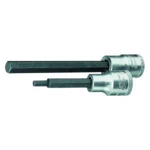 Gedore 6157810 (Series IN19L 8-120) Screwdriver bit socket 1/2", long 8 mm