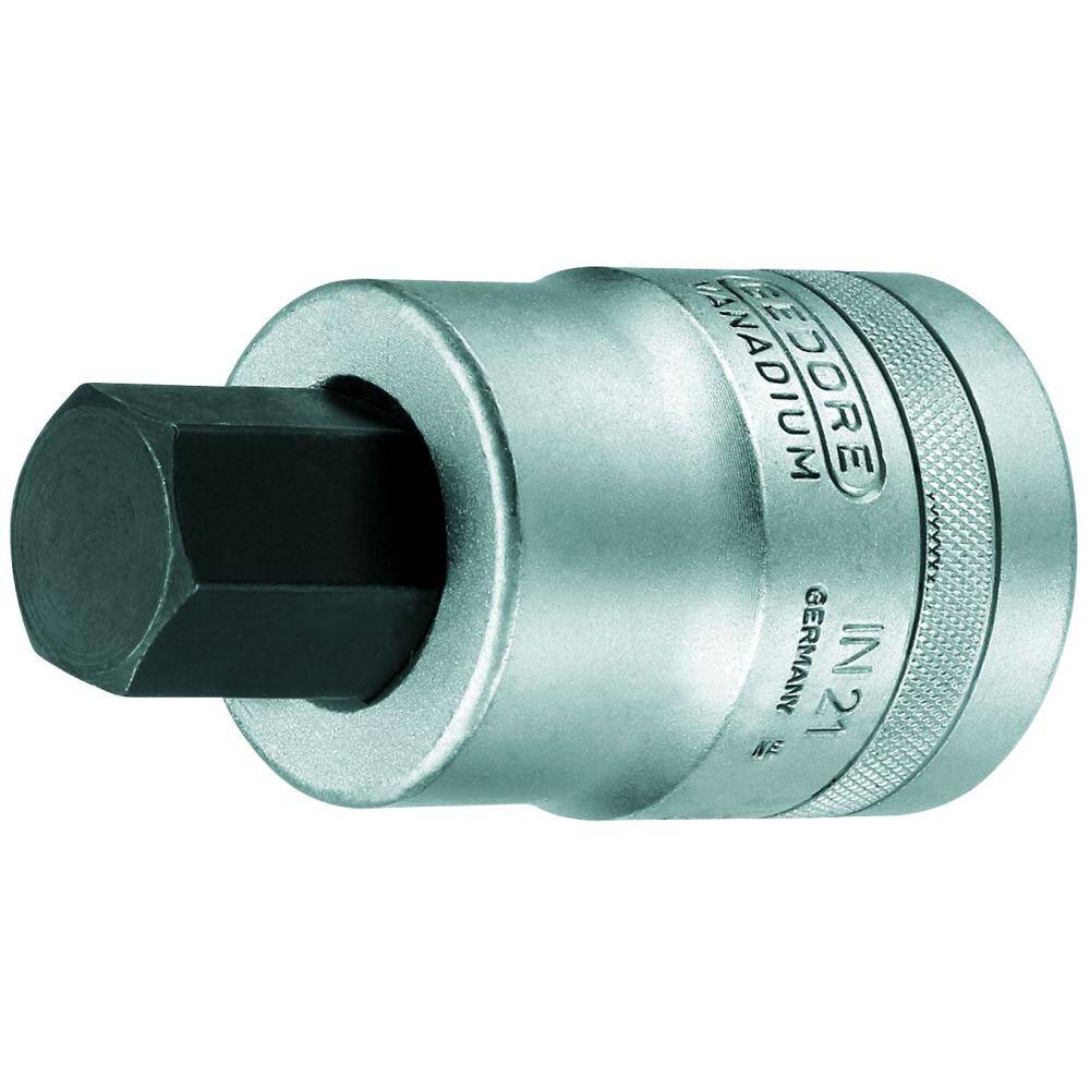 Gedore 6200680 (Series IN 21 27) Screwdriver bit socket 1" 27 mm