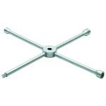 Gedore 6227880 (Series 28 PRV) Universal 4-way wheel wrench 17x19x21x1/2", 550x550 mm