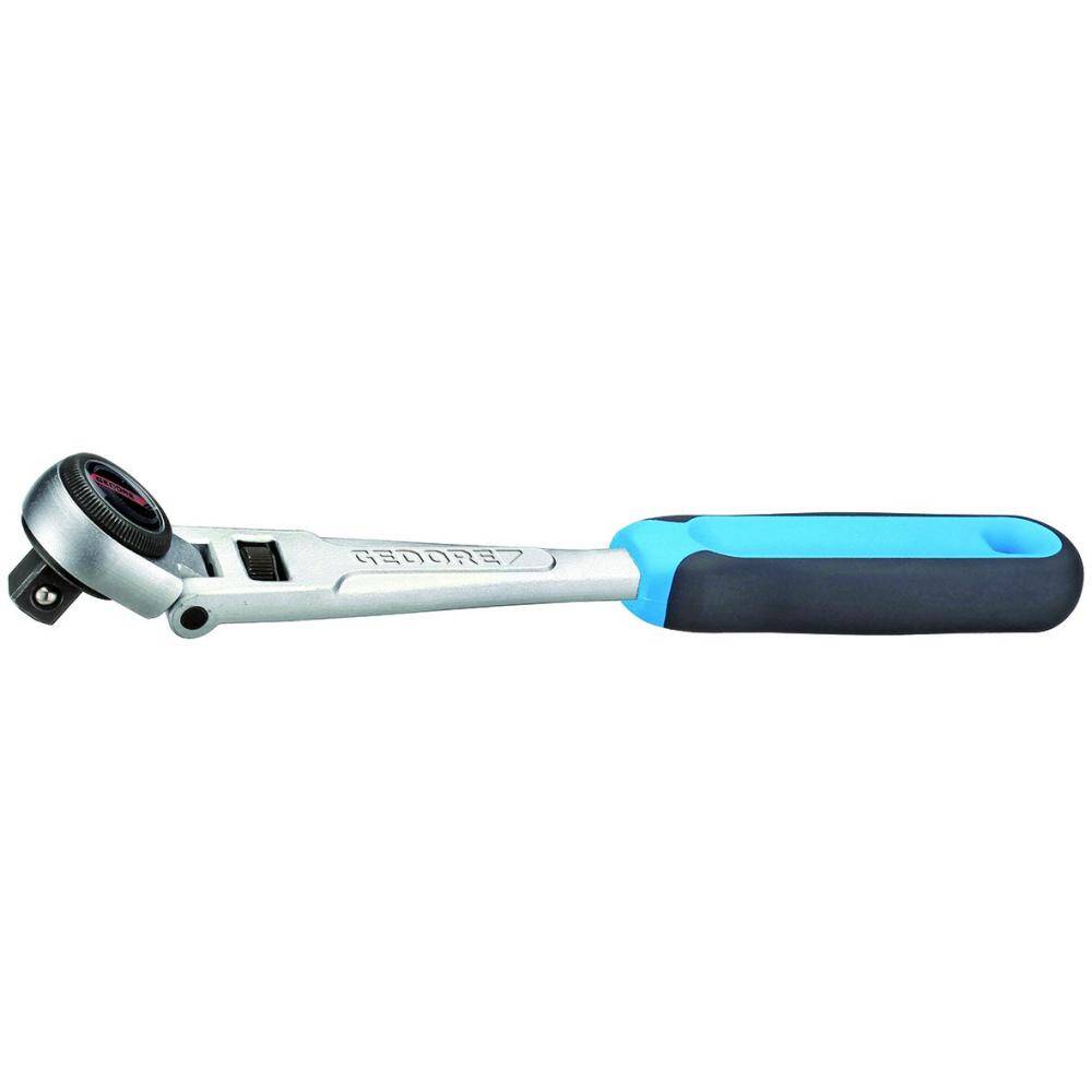 Gedore 6237170 (Series 3093 GU-3) Swivel head reversible ratchet 3/8" 282 mm