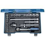 Gedore 6240470 (Series D30 HMU-3) Socket set 3/8" 22 pcs UD 6-22 mm