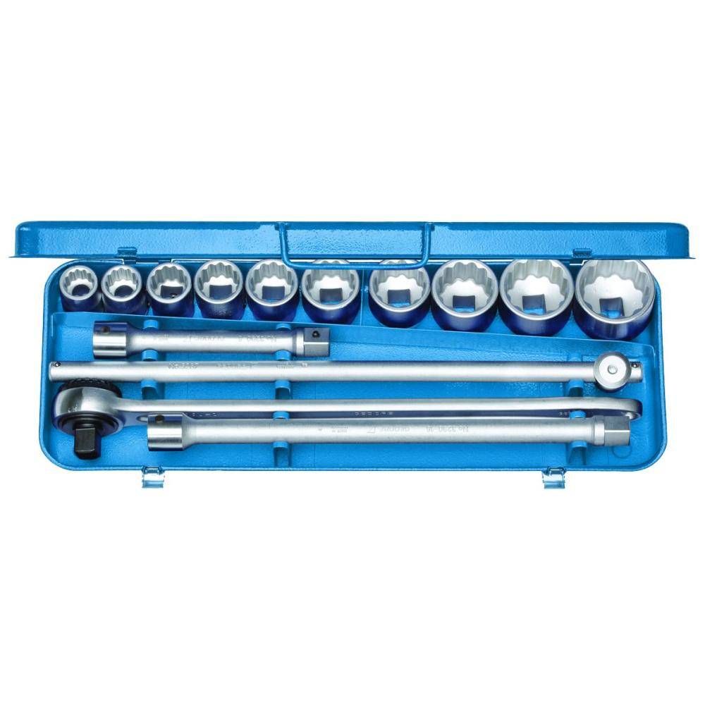 Gedore 6280690 (Series D32 EAU-2) Socket set 3/4" 14 pcs UD 15/16-2"