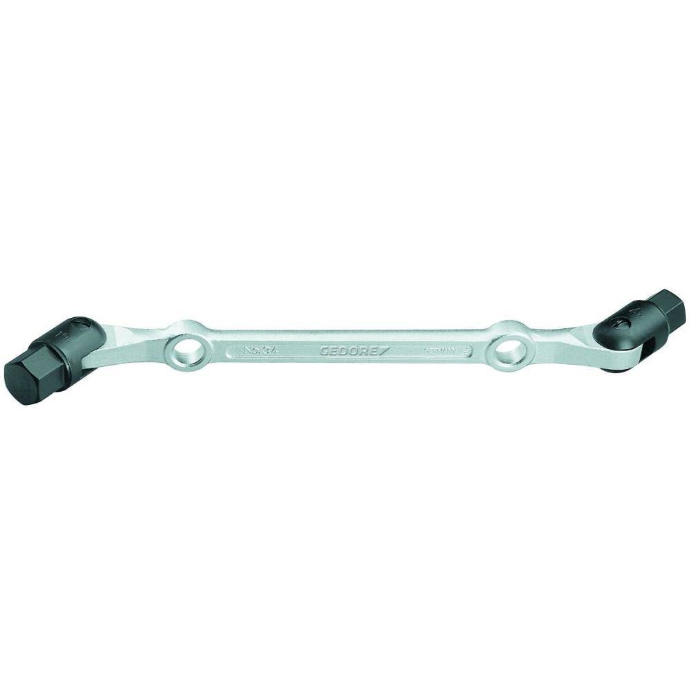 Gedore 6302680 (Series IN34 12x14) Swivel head wrench double ended 12x14 mm