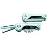 Gedore 6354800 (Series SCL 42-90 A) Hexagon Allen key set 5/64-1/4AF