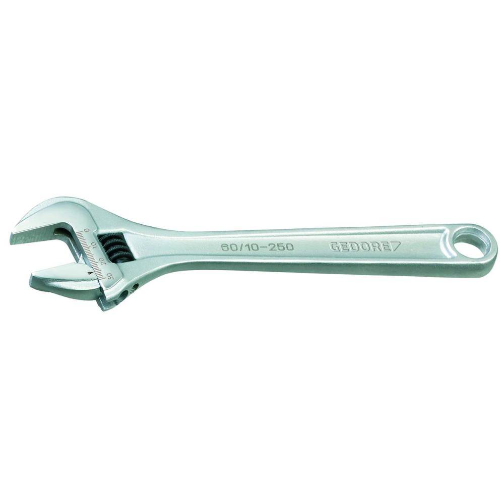 Gedore 6380990 (Series 60 CP 6) Adjustable spanner, open end 6"