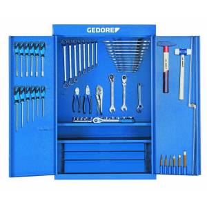 Gedore 6613250 (Series 1400 G) Tool cabinet with tool assortment S 1400 G