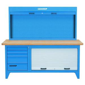 Gedore 6618210 (Series BR 1500 LH) Workbench with tool cabinet