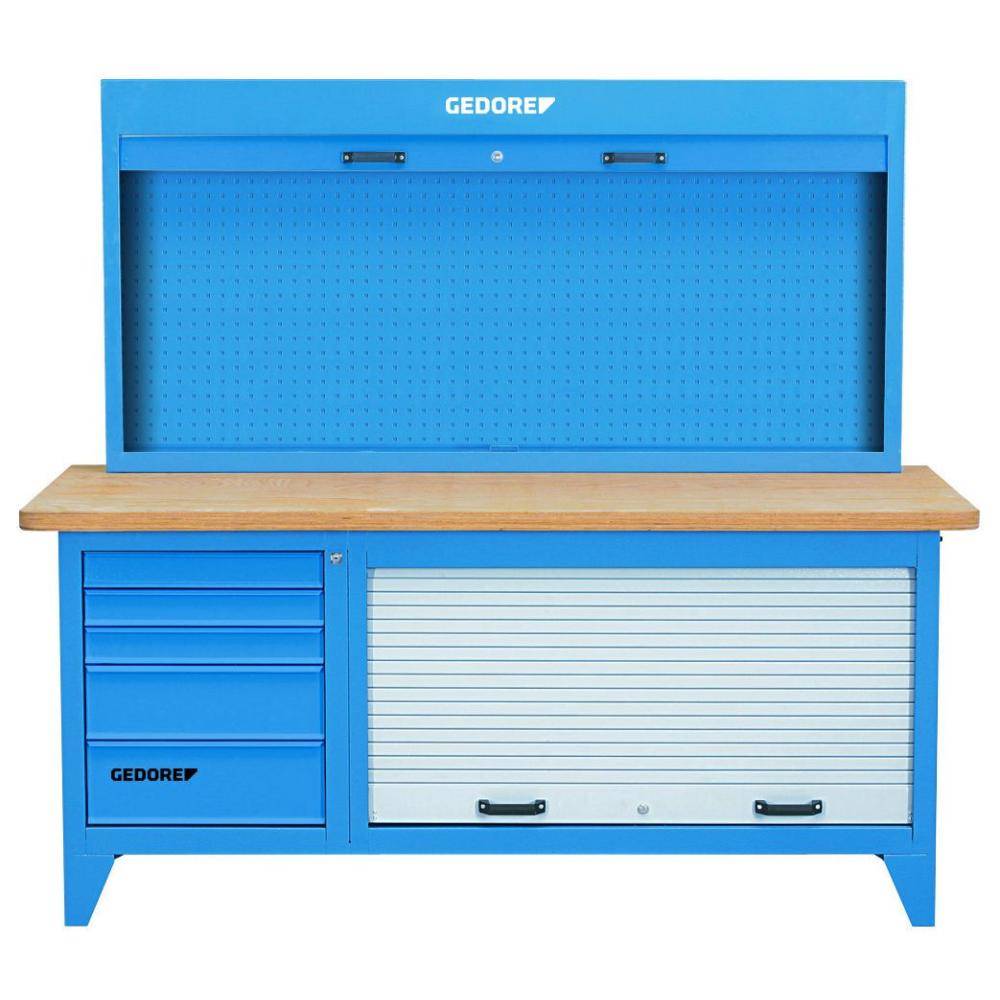 Gedore 6618210 (Series BR 1500 LH) Workbench with tool cabinet