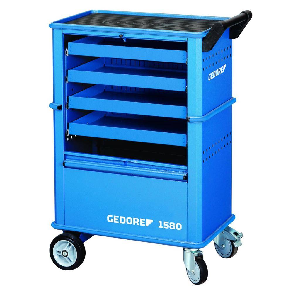 Gedore 6627550 (Series 1580) Tool trolley with 4 drawers