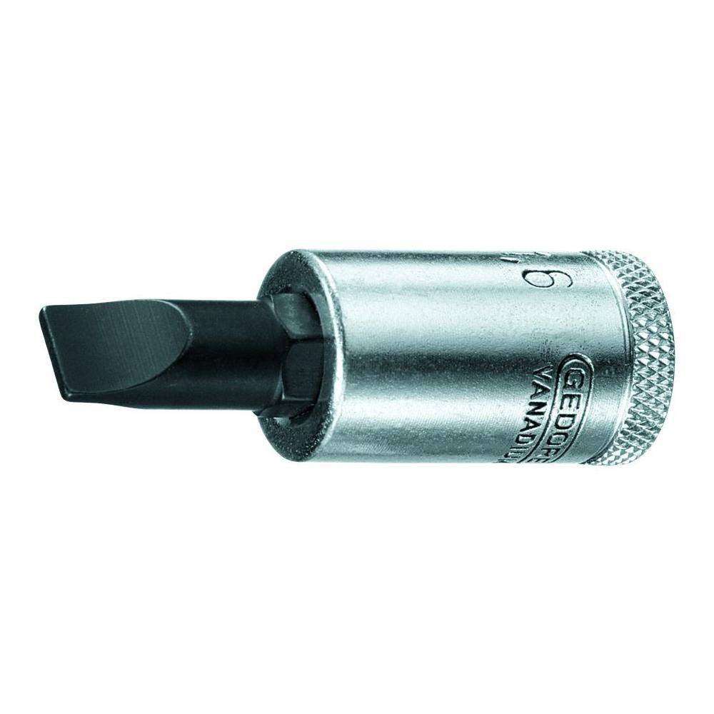 Gedore 1640895 (Series IS 30 6,5x1,2) Screwdriver bit socket 3/8" 6.5x1.2 mm