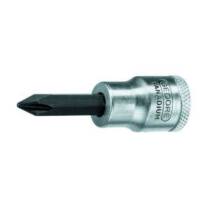 Gedore 6666880 (Series IKS 30 2) Screwdriver bit socket 3/8" PH 2