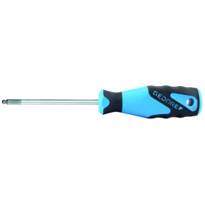 Gedore 6684940 (Series 2163 K 8) 3C-Screwdriver, ball end, 8 mm