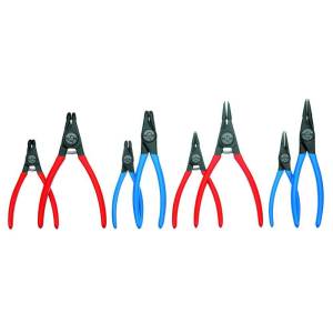 Gedore 6700490 (Series S 8008) Set of circlip pliers, 8 pcs