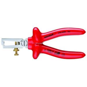 Gedore 6708980 (Series VDE 8098-160) VDE Stripping pliers with VDE dipped insulation 160 mm