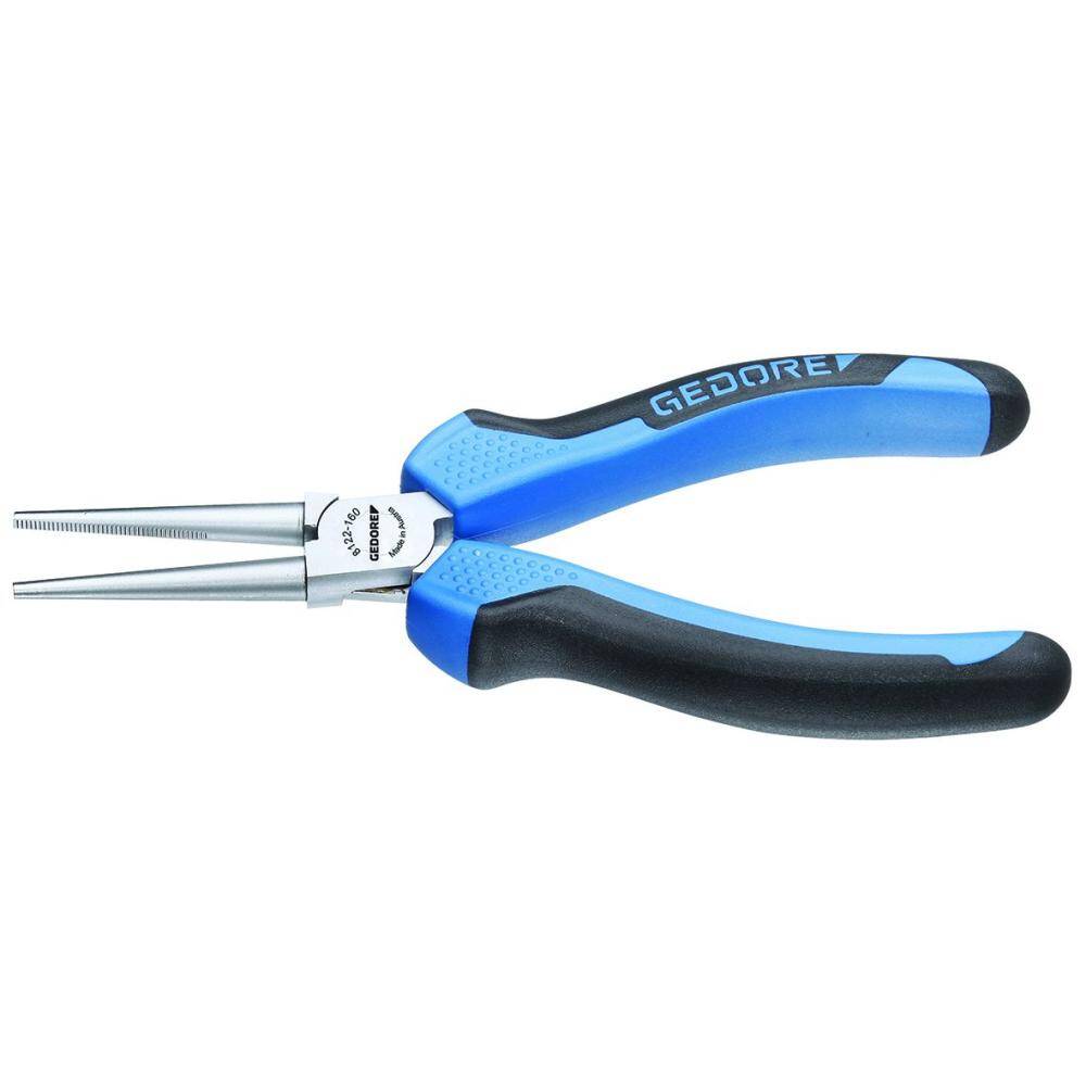 Gedore 6716810 (Series 8122-160 JC) Round nose pliers 160 mm, 2-component handle
