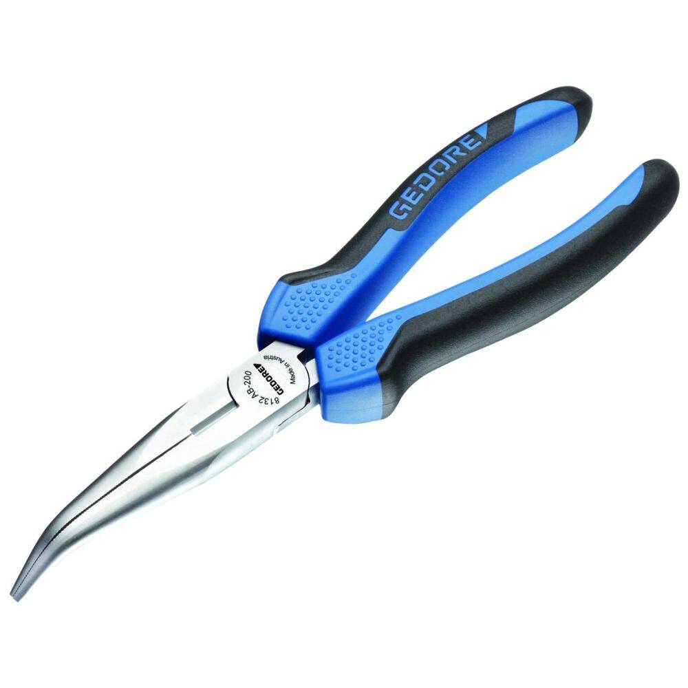 Gedore 6720920 (Series 8132 AB-160 JC) Bent nose telephone pliers 160 mm