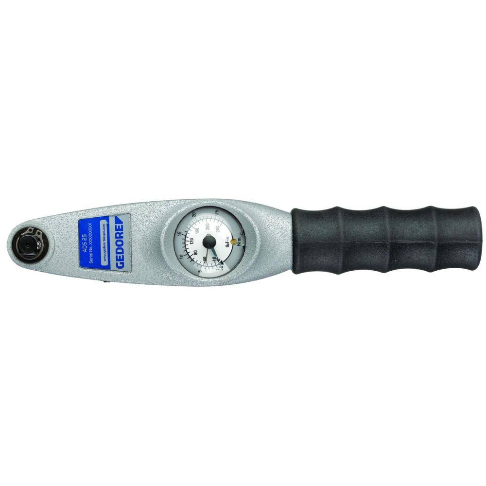 Gedore 7651390 (Series 8301-04) Dial measuring torque wrench Type 83 0.8-4 Nm