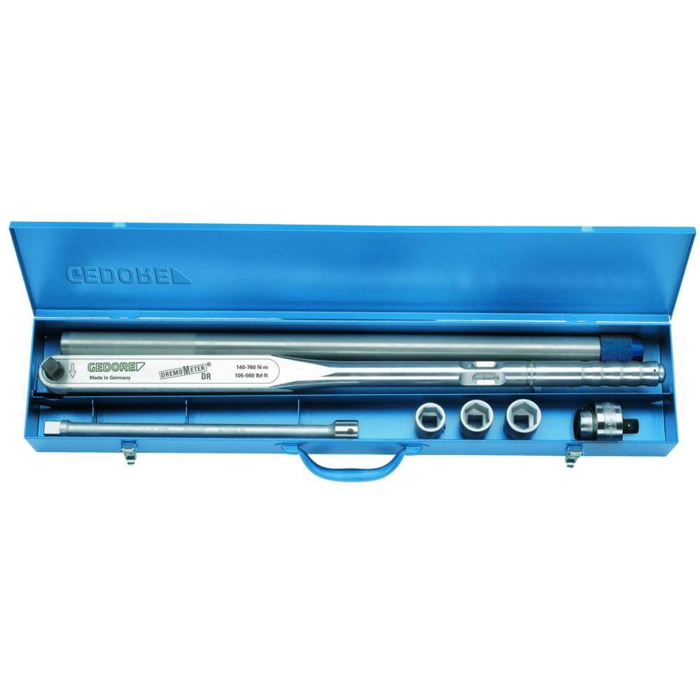 Gedore 7691850 (Series 8568-10) Torque wrench DREMOMETER DL 3/4" 155-760 Nm