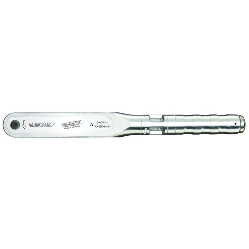 Gedore 7682190 (Series 8565-01) Torque wrench DREMOMETER AL 3/8" 8-40 Nm