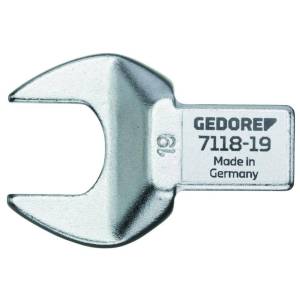 Gedore 7690610 (Series 7118-22) Rectangular open end fitting SE 14x18, 22 mm