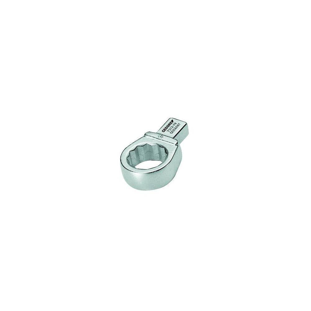 Gedore 7692820 (Series 7212-19) Rectangular ring end fitting SE 9x12, 19 mm
