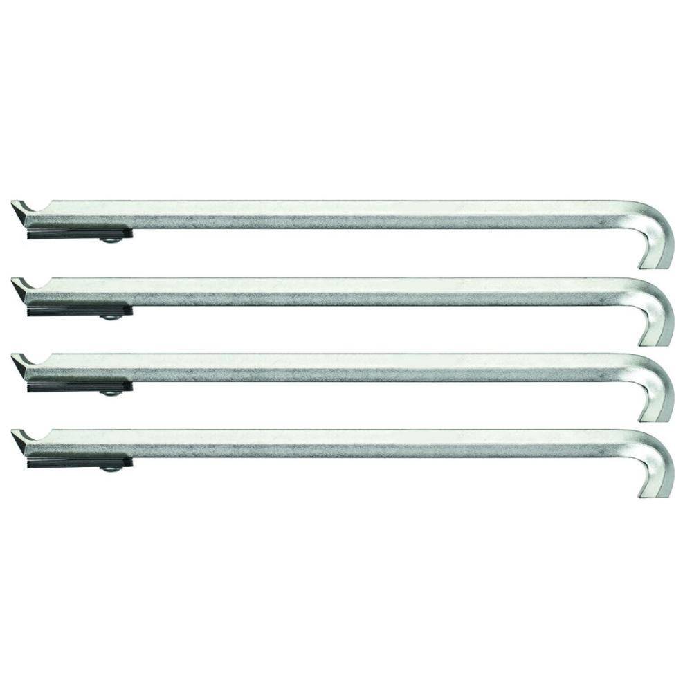 Gedore 8012160 (Series 1.29/35) Set of 4 pulling legs 178 mm with spacers
