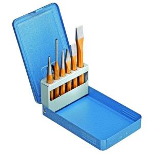 Gedore 8725200 (Series 106) Chisel and punch set 6 pcs in plastic holder