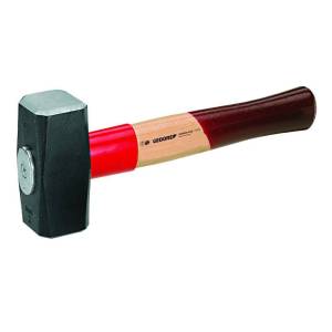 Gedore 8887610 (Series 620 H-2000) Club hammer ROTBAND-PLUS, 2000 g