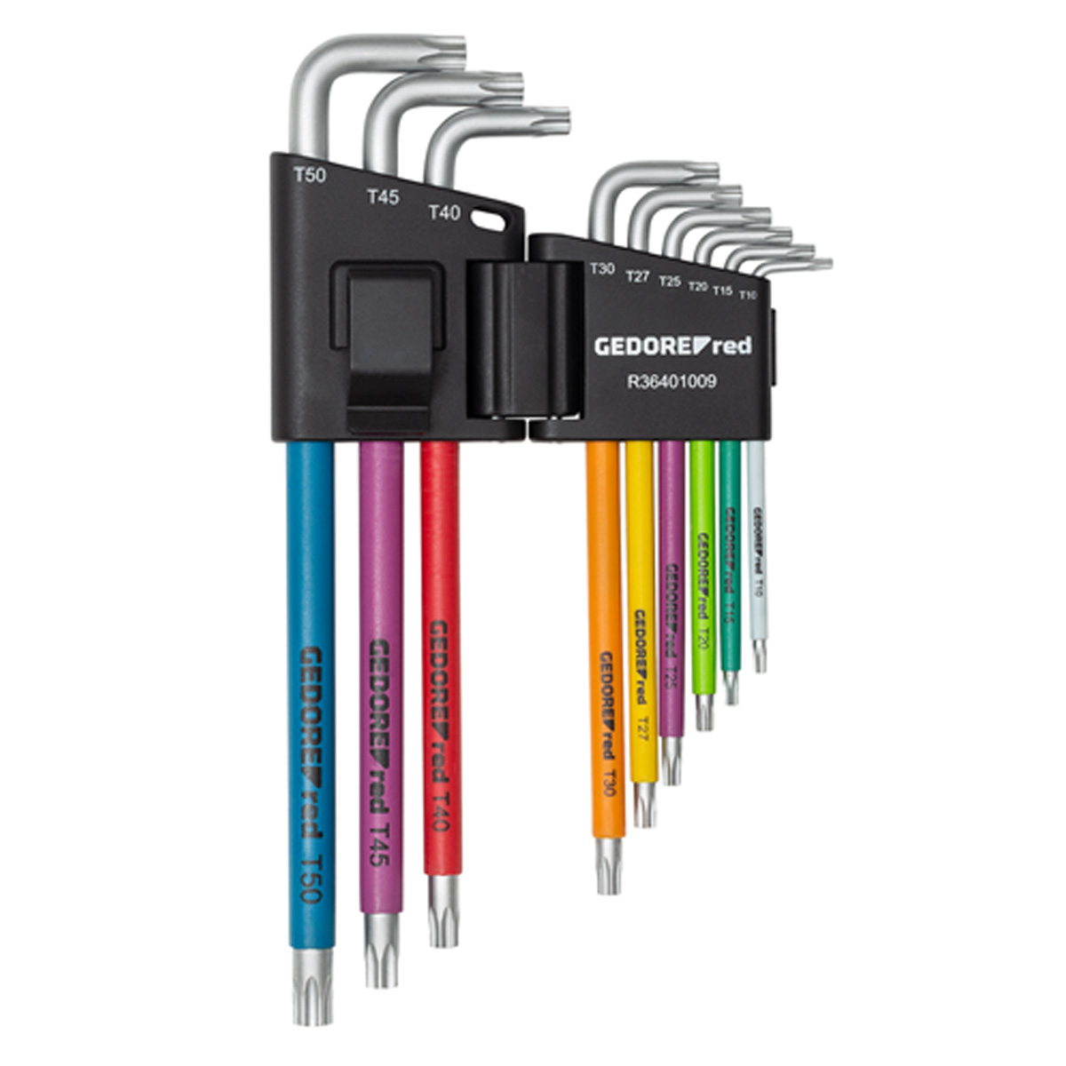Gedore Red Off-Set screwdriver-Set 9 pieces TX T10-T50 - Image 2