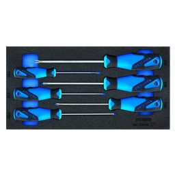 Gedore 2309157 (Series 1500 CT1-2163 TX) Screwdiver set in 1/3 Check-Tool module